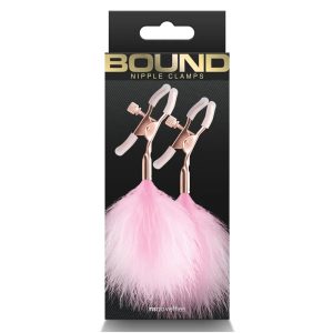 Sponke za bradavice F1 Bound roza perje