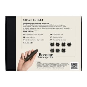 Lolita-erotic-shop-Guilty-pleasure-Crave-Bullet-vibrator-5 Zadnja stran embalaže Crave bullet