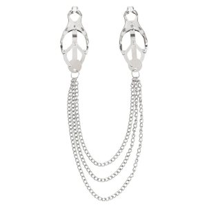 Sponke za bradavice s trojno verižico Virgite