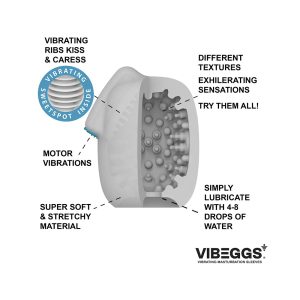 Vibeggs Naughty Nubs vibracijsko jajce