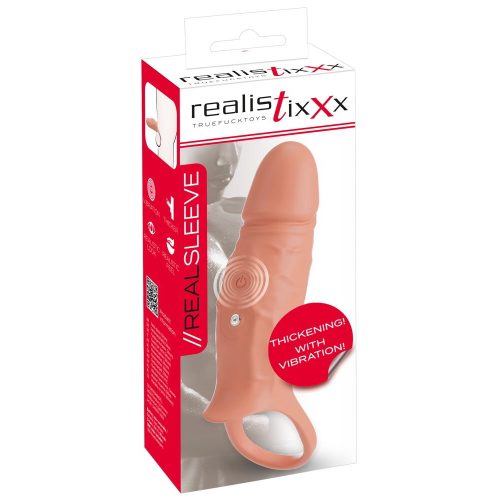 Vibracijski rokavček za penis Realistixxx