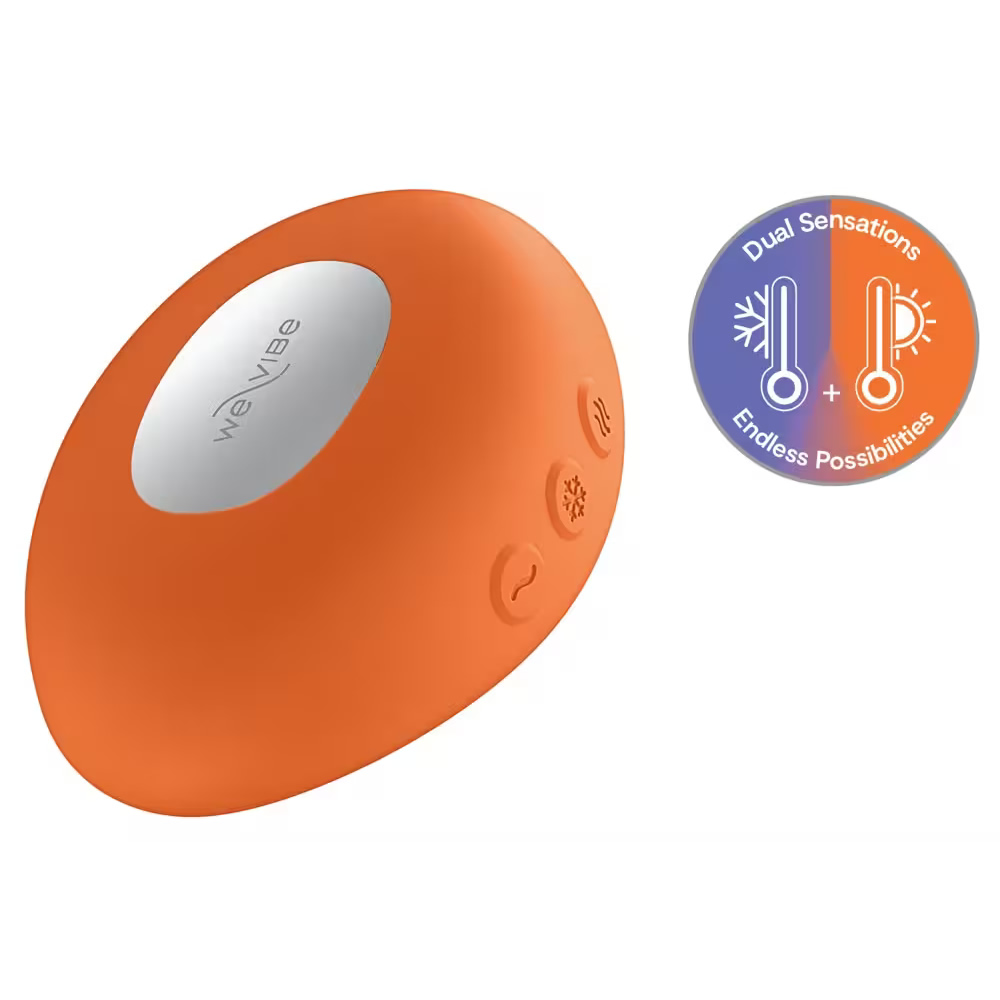 We-Vibe-Temp-vibrator-orange-2 We-Vibe Temp Lay-on vibrator oranžen