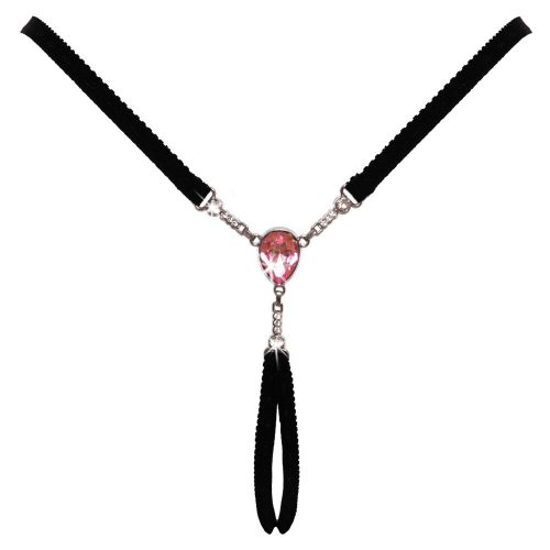 Odprte hlačke z diamantom Cottelli Lingerie