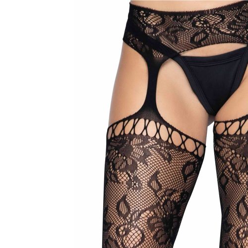 Lolita-erotic-shop-Leg-Avenue-nogavice-s-pasom-Lace-1952-4 Nogavice s pasom Lace Leg Avenue (1952)