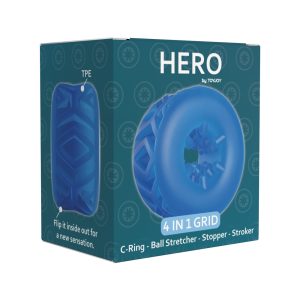 Embalaža ToyJoy Hero obroč 4-v-1 Grid