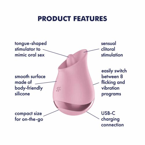 Lastnosti Satisfyer Tongue Player