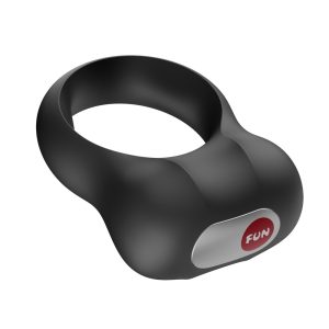 Lolita-erotic-shop-Fun-Factory-vibrating-ring-Steady-black-3 Fun Factory vibracijski obroček Steady črn