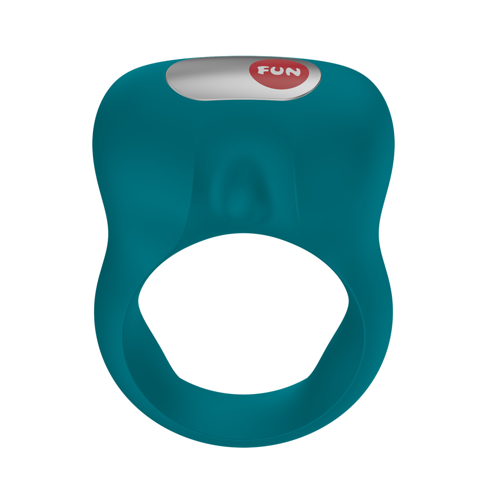 Lolita-erotic-shop-Fun-Factory-vibrating-ring-Steady-bottlegreen-2 Fun Factory vibracijski obroček Steady zelen