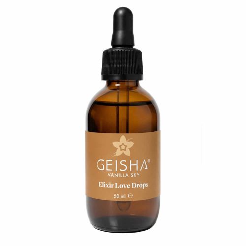 Geisha Elixir Love Drops 50 ml Vanilla Sky steklenička