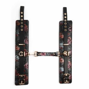 Lolita-LifeStyle-Geisha-Jacquard-Ankle-Cuffs-2 Geisha Jacquard lisice za gležnje