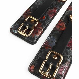 Lolita-LifeStyle-Geisha-Jacquard-Ankle-Cuffs-4 Geisha Jacquard lisice za gležnje