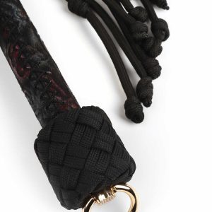 Geisha Jacquard Bloom Bud Flogger - detajl ročaj