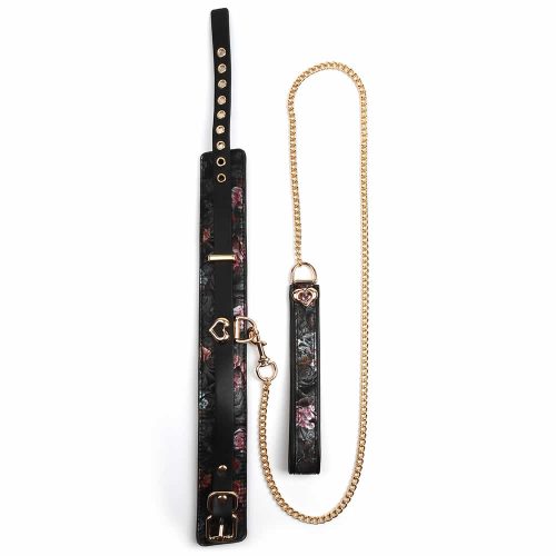 Geisha Jacquard Choker s povodcem