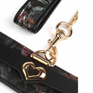 Geisha Jacquard Choker s povodcem