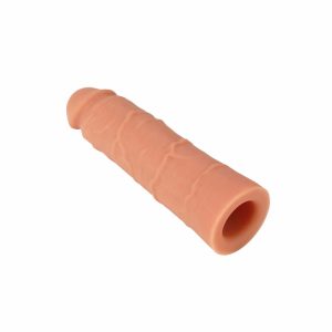 Penis sleeve liquid silicone 18 cm Inferno