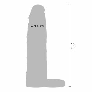 Rokavček z obročem 18 cm flesh Inferno