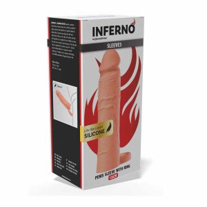 Rokavček z obročem 18 cm flesh Inferno