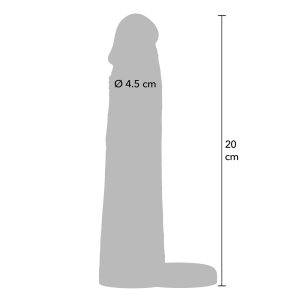 Rokavček z obročem 20 cm flesh Inferno