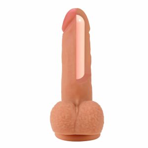 Inferno Realistic dildo tekoči silikon 18 cm balls