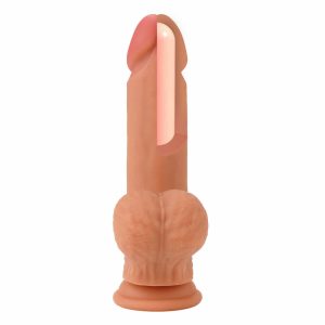 Inferno Realistic dildo tekoči silikon 19 cm balls