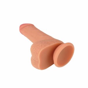 Inferno Realistic dildo tekoči silikon 20 cm balls