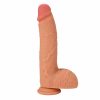 Inferno Realistic dildo tekoči silikon 23 cm balls