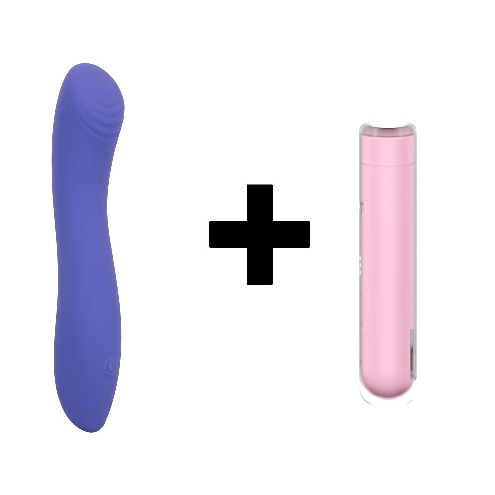 Lolita-lifestyle-Paketna-ponudba-Calexotics-Connect-Contoured-G-vibrator-in-SatisfyerFirst-Kiss-pink Satisfyer First Kiss in Calexotics Connect Contoured G vibrator