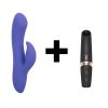 Satisfyer Perfect Kiss in Calexotics Connect Dual stimulator
