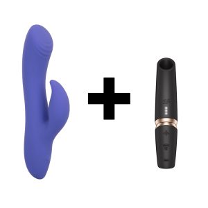 Satisfyer Perfect Kiss in Calexotics Connect Dual stimulator