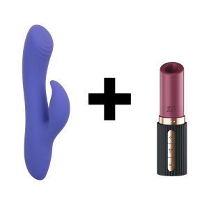 Satisfyer Pro 2 Kiss in Calexotics Connect Dual stimulator