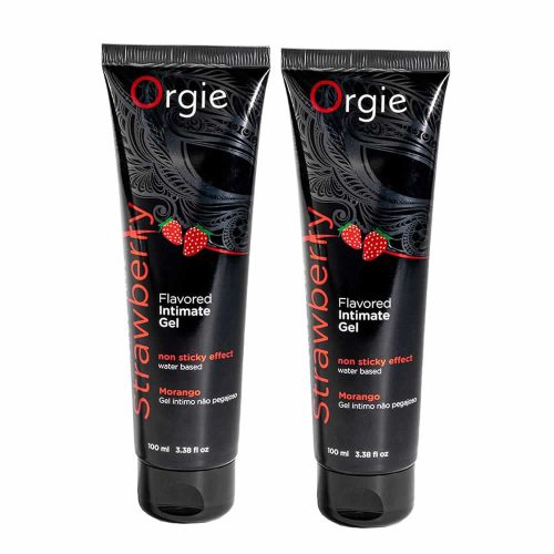 Orgie Lube Tube lubrikant jagoda 2 x 100 ml