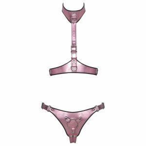 Bad Kitty Pink harness set