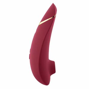 Womanizer Premium 2 rdeč zračni stimulator