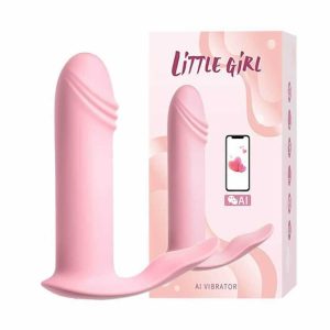 G-spot in klitoris vibrator Little Girl