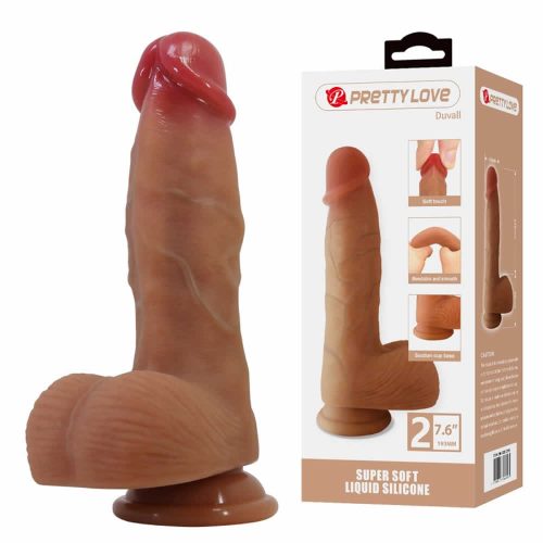 Pretty Love dildo Duvall liquid silicone 7,6 inch