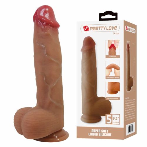 Pretty Love dildo Orten liquid silicone 9,2 inch