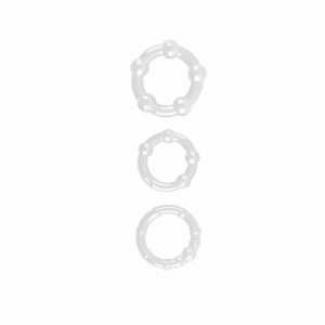 Lolita-LifeStyle-Smooth-nubs-triple-stamina-ring-set-2 Obročki za penis Smooth nubs