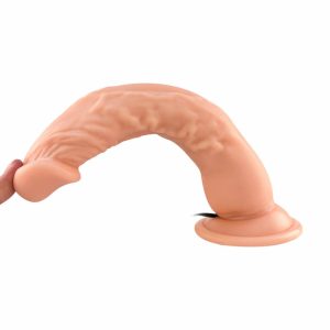 Lolita-LifeStyle-Ultra-realistic-vibrating-dildo-pvc-9-inch-3 Vibracijski dildo Ultra realistic 9 inch