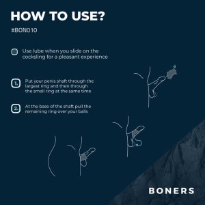 Obroč za penis in moda Boners Cocksling