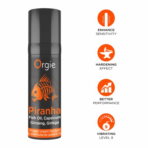 Lastnosti Piranha power cream