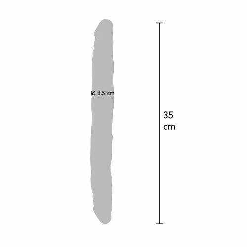 ToyJoy get Real dvojni dildo 35 cm