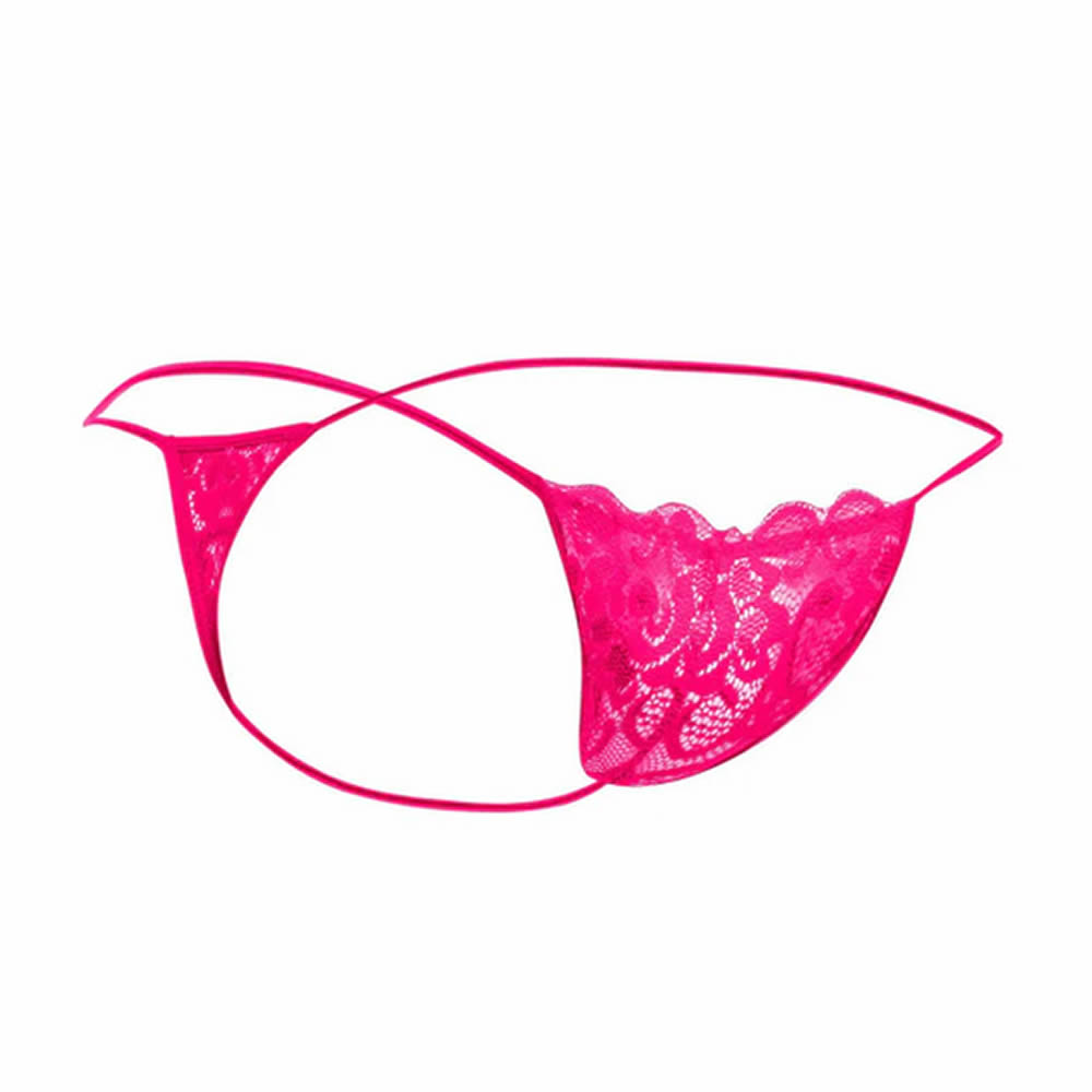 Lolita-Lifestyle-secret-MOB-Eroticwear-mans-Lace-thong-pink-3 MOB Eroticwear moške čipkaste tangice roza
