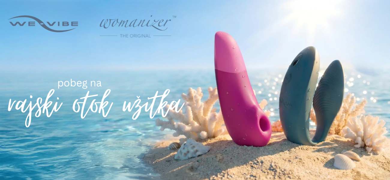 We-Vibe and Womanizer pleasure toys We-Vibe % Womanizer Escape to Pleasure Paradise
