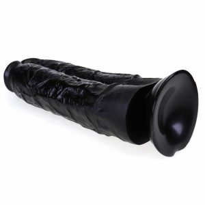 XXL dildo za dvojno penetracijo X-men black