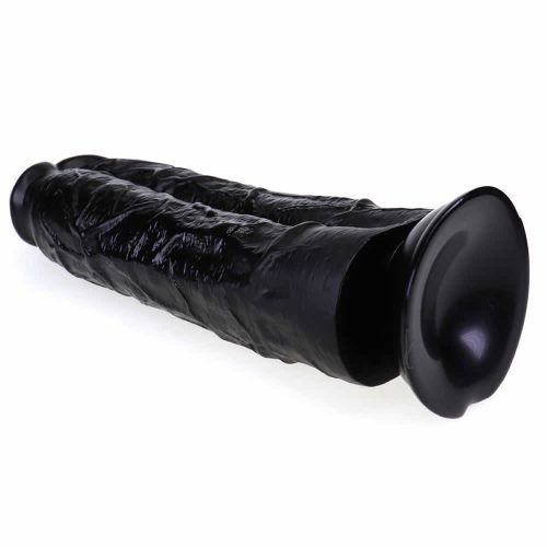 XXL dildo za dvojno penetracijo X-men black