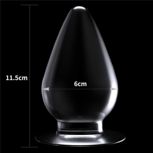 Lolita-LifeStyle-Lovetoy-Flawless-clear-butt-plug-large-2 XL analni čep Flawless