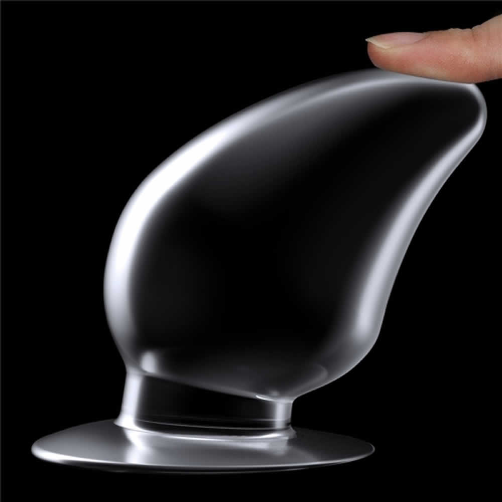 Lolita-LifeStyle-Lovetoy-Flawless-clear-butt-plug-large-3 XL analni čep Flawless