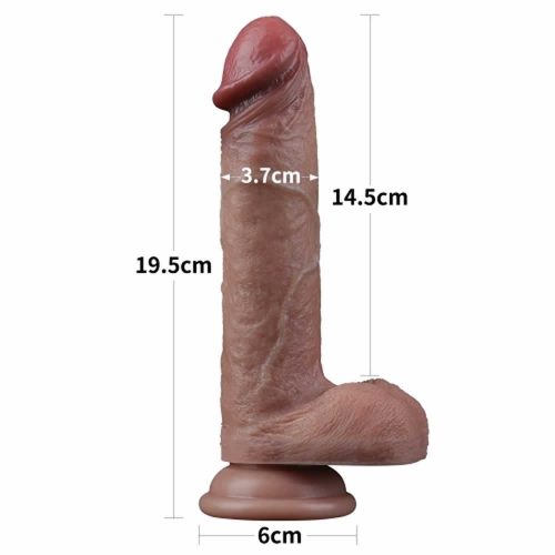 Silikonski dildo Nature Cock