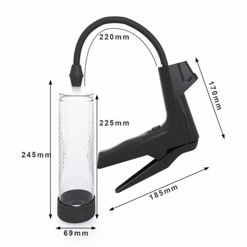 Lolita-LifeStyle-Luxury-Penis-pump-with-digital-display-3 Vakumska erekcijska črpalka Air Gun