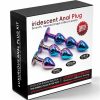 Iridescent Anal plug set